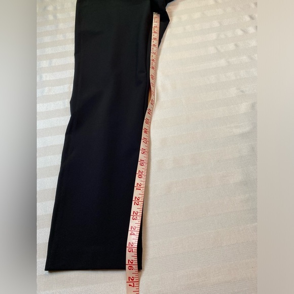 Cabi Classic Black Trousers Sz 6 Smooth Front Back Zip Closure - Picture 7 of 13